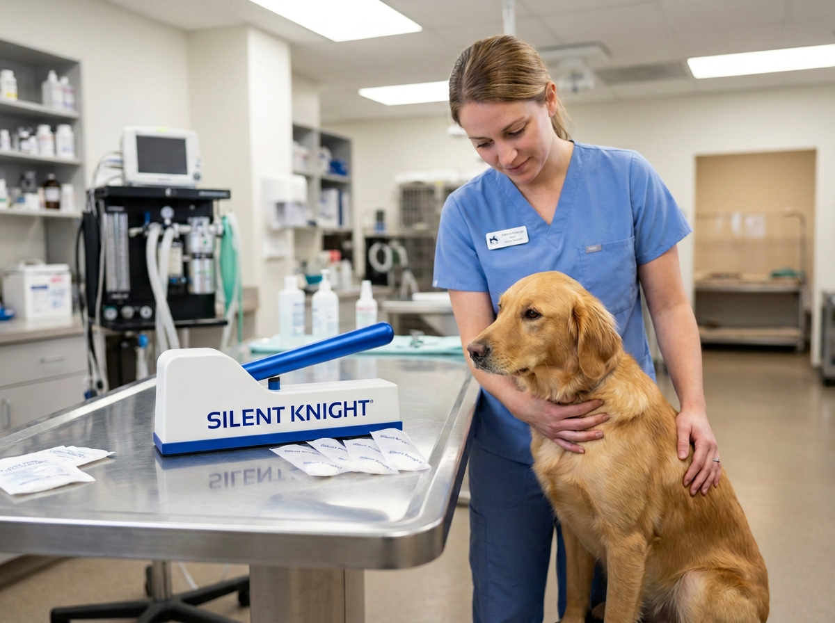 Veterinary Clinics — Silent Knight tablet crusher